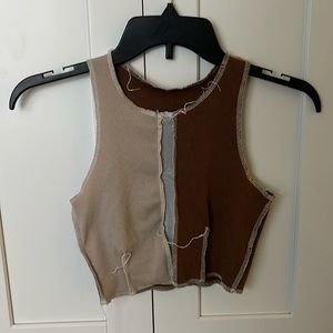 Brown & Tan tank
